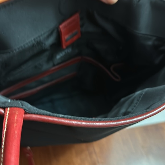 Franco Sarto Nylon/ Leather Smartlyte Tote Handbag - Picture 6 of 10